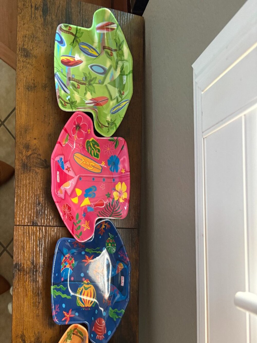 🛍️ Aloha! Hawaiian Shirt Melamine Serving Bowls Set of 4